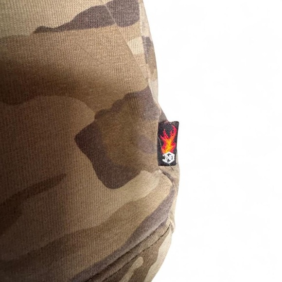 Old Navy XL Camo Long Sleeve Shirt Y2K Pro Line 1994–2004 Graphic Streetwear - Picture 4 of 8